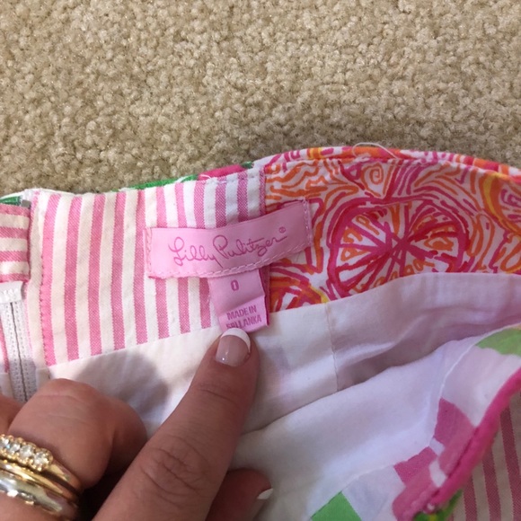 Lilly Pulitzer size 0 pink skirt - Picture 2 of 2